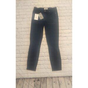 PAIGE Women's Verdugo Crop Mid Rise Ultra Skinny in Dolphin/NWT, Size 25